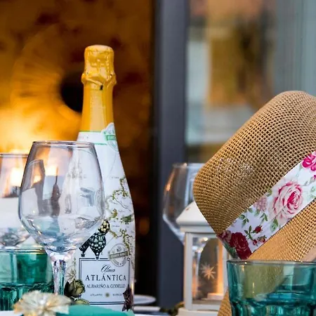 公寓 Bienvenido A Laperla Premium, Exclusivo Atico Con Vistas En El Corazon De Rias Baixas 桑亨霍