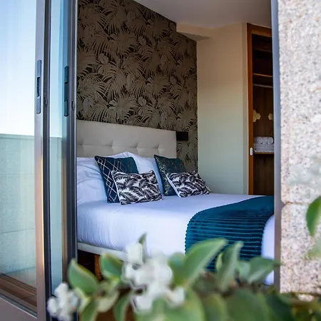 Bienvenido A Laperla Premium, Exclusivo Atico Con Vistas En El Corazon De Rias Baixas * 桑亨霍