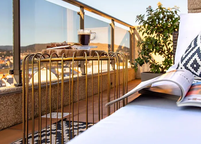 Bienvenido A Laperla Premium, Exclusivo Atico Con Vistas En El Corazon De Rias Baixas Apartmán Sanxenxo