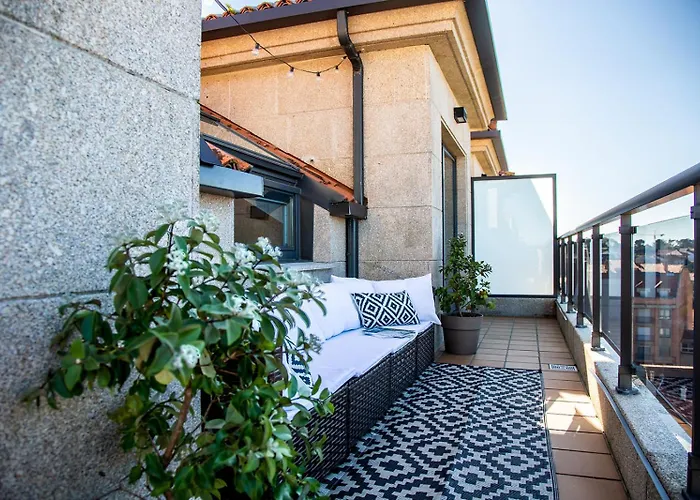 Bienvenido A Laperla Premium, Exclusivo Atico Con Vistas En El Corazon De Rias Baixas Sanxenxo